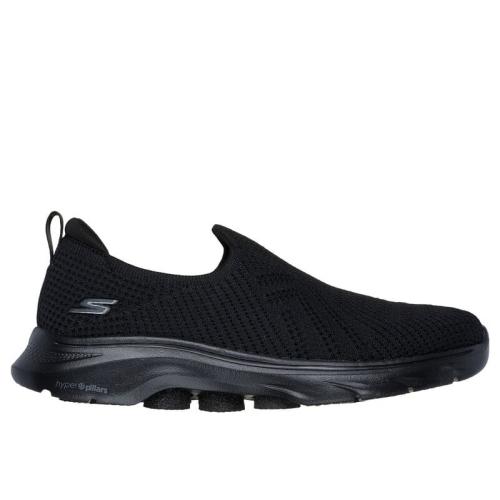 ZAPATILLA SKECHERS NEGRA SIN CORDON  GO WALK 125204BBK 1