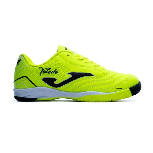 ZAPATILLA JOMA FUTBOL SALA TOLEDO INDOOR NIÑO JR2411 AMARILLO FLUOR 1