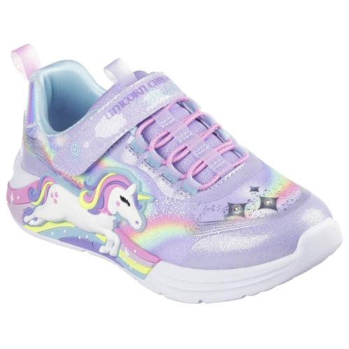 ZAPATILLA SKECHERS NIÑA LUCES UNICORNIO CHASER 302298L/LVMT 1