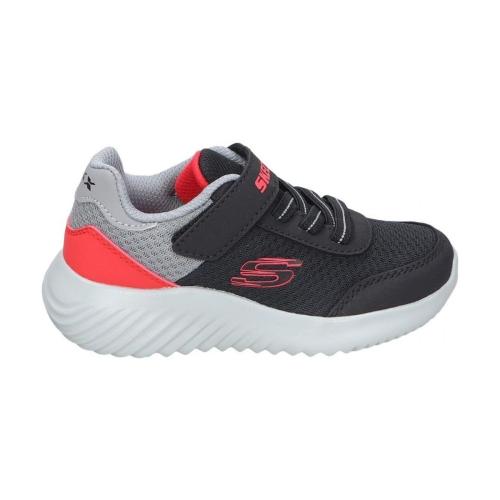 ZAPATILLAS SKECHERS BOUNDER-TREZIC BEBE 403908N/BKRD NEGRA Y ROJA 1