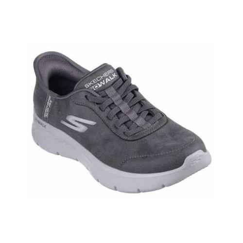 ZAPATILLAS SKECHERS SLIP-INS GO WALK FLEX-MALI MUJER 124837/CHAR GRIS 1