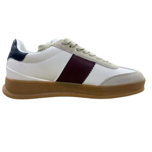 ZAPATILLA US POLO ASSN HOMBRE BLANCO Y BEIGE CAMPY001B-CRE 1