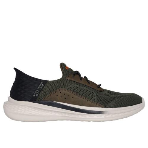 Skechers SLIP-INS RELAXED HOMBRE SLADE NEGRA 210891 OLV 1