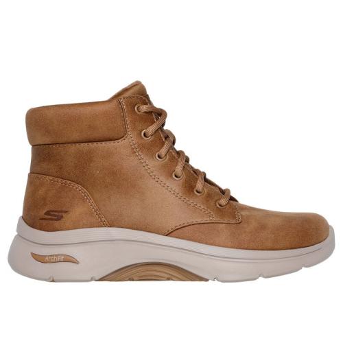 SKECHERS GO WALK ARCH FIT 2.0 BOOT BOTA MUJER 144558/CSNT MARRÓN 1