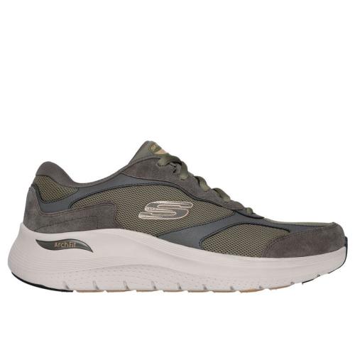 SKECHERS HOMBRE ARCH FIT 2.0 THE KEEP 232702 OLV VERDE 1