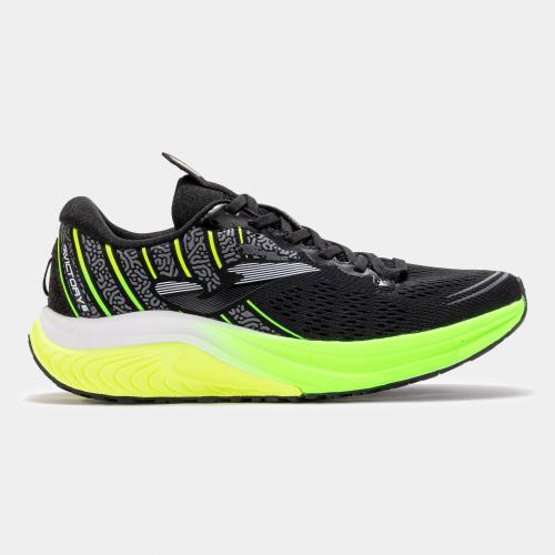 ZAPATILLA JOMA VICTORY HOMBRE 2501 NEGRO FLUOR RUNNING 1